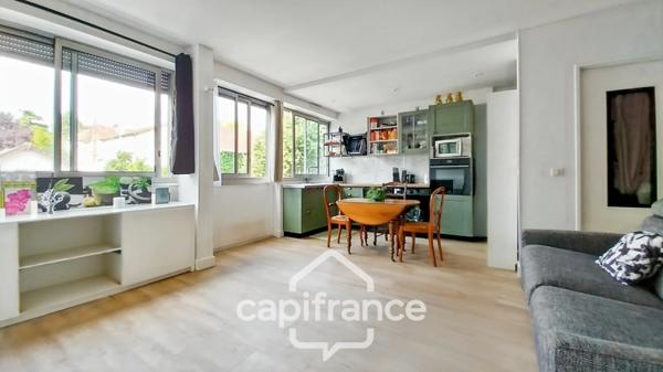 Le Perreux sur Marne- A vendre appartement 2 pièces-Lumineux- bien agencé -2ème étage-Proche bords de Marne- Cave