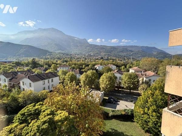 Echirolles, 4p+C dernier etage, terrasse, parking + garage (en sus)