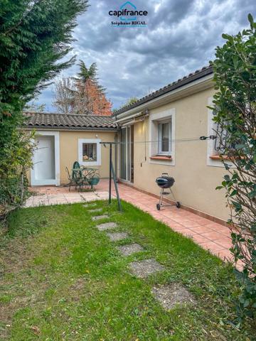 Maison à vendre 5 pièces VILLENEUVE SUR LOT (47) Maison plain-pied de 104 m2 sur terrain de 571m2 clos