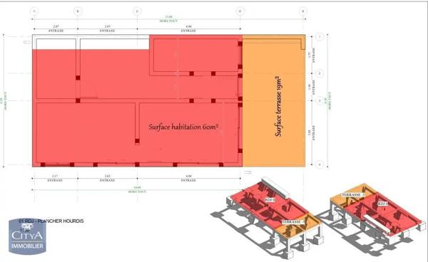 Terrain à vendre 317m²
