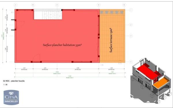 Terrain à vendre 317m²