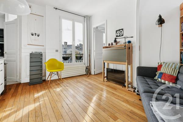 Appartement T2 à vendre  2 pièces - 34,14 m2 PARIS - 75019