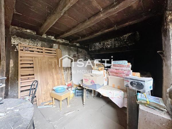 Maison dauphinoise en pierre à rénover, au calme, toiture neuve