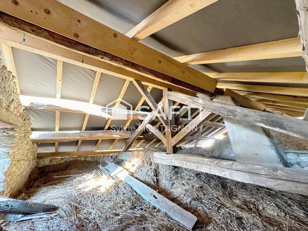 Maison dauphinoise en pierre à rénover, au calme, toiture neuve