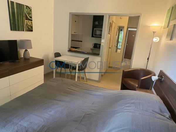 Studio avec balcon idéal curistes – Fort potentiel habitation ou investissement