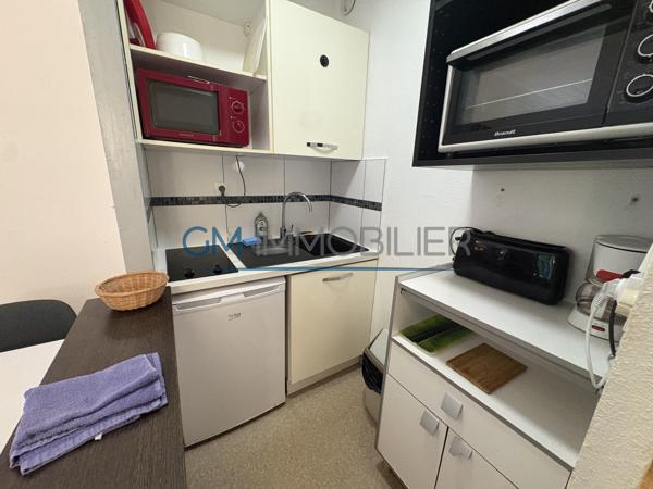 Studio avec balcon idéal curistes – Fort potentiel habitation ou investissement