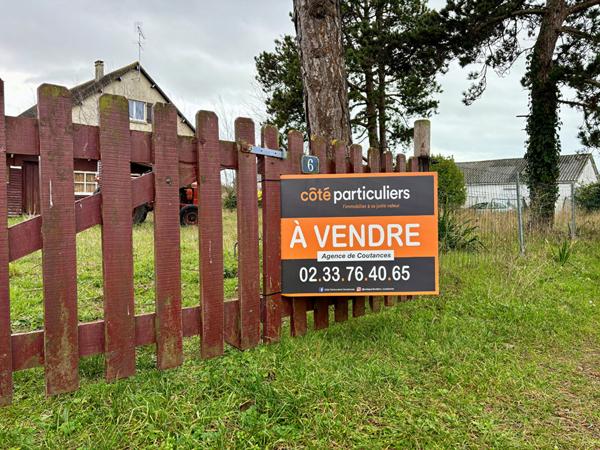Vente Terrain1221 m² - AGON COUTAINVILLE (50230)