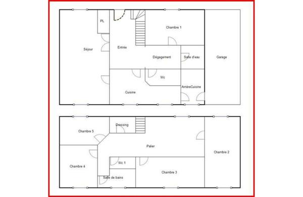 PROCHE EPERNON MAINTENON - RAVISSANTE MAISON FAMILIALE de 155 m² - 5 CHAMBRES