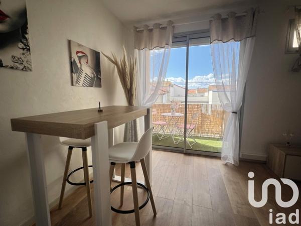 Studio 1 pièce de 22 m² à Canet-en-Roussillon (66140)