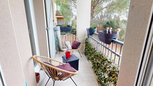 T3 56m2 terrasse et parking