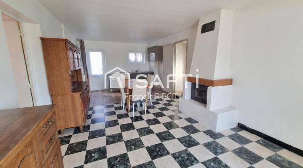 Maison de 154m2 sur un terrain de 1243m2