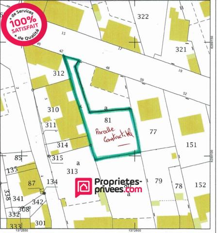 Terrain Chateaubriant 500 m2