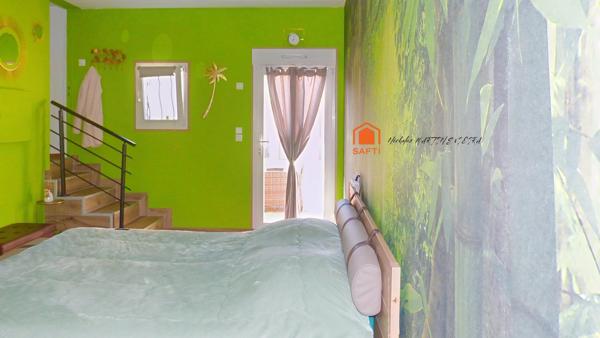 Maison individuelle de plain-pied avec jardin idéale famille