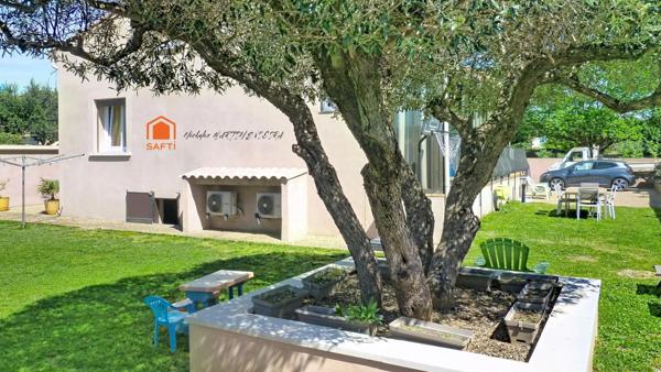 Maison individuelle de plain-pied avec jardin idéale famille