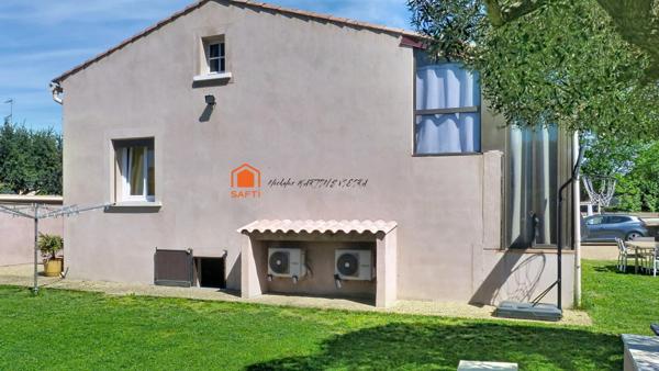 Maison individuelle de plain-pied avec jardin idéale famille