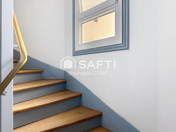 CENTRE VILLE - DERNIER ÉTAGE - 3 PIÈCES 49 m²