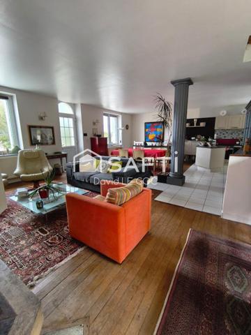 Quimper, quimper moulin vert, 170 m² habitable, extention contemporaine, 5 chambres dont deux suite parentale en rdc