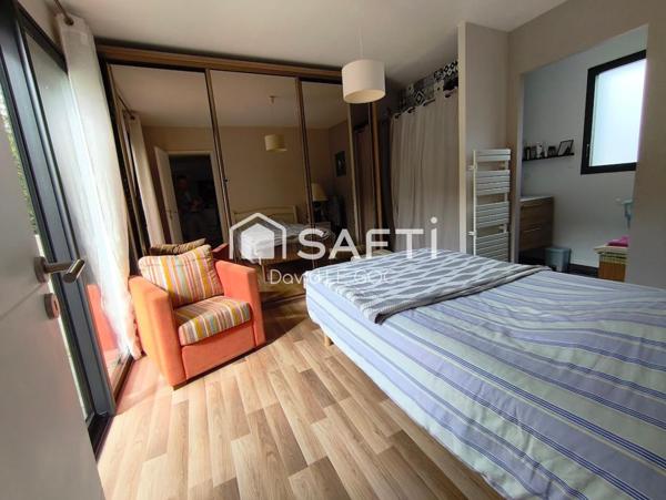 Quimper, quimper moulin vert, 170 m² habitable, extention contemporaine, 5 chambres dont deux suite parentale en rdc