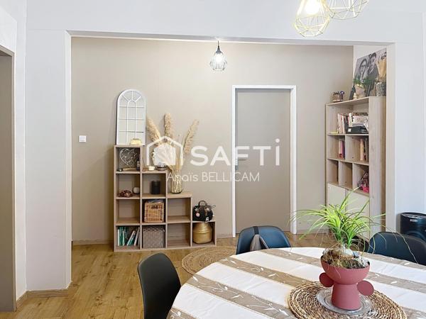 Superbe Appartement de 102 m² avec garage, cave et cour privée