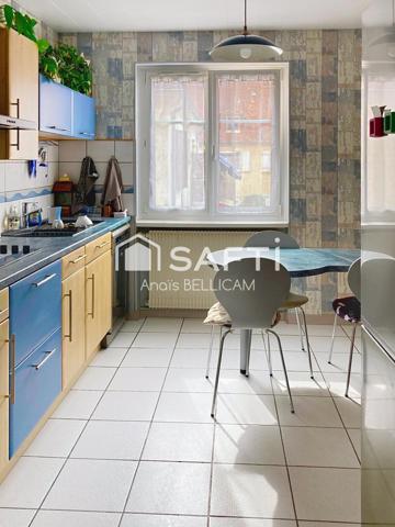 Superbe Appartement de 102 m² avec garage, cave et cour privée