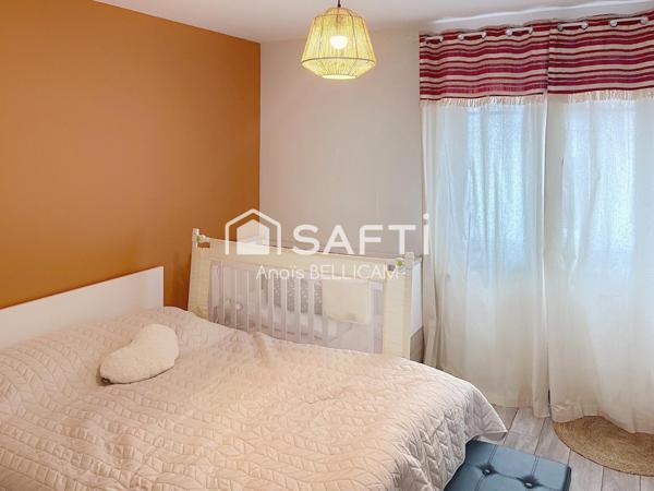 Superbe Appartement de 102 m² avec garage, cave et cour privée