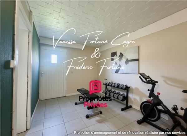 MAISON FAMILIALE 138 M²  TERRAIN CONSTRUCTIBLE 2 150 M²  PANNEAUX SOLAIRES  FORT POTENTIEL D'AMÉNAGEMENT