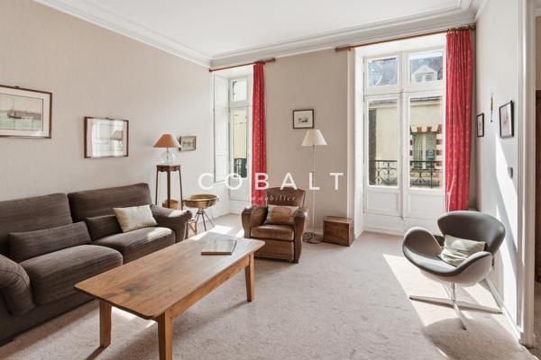 Appartement de charme – Quartier Saint-Mihiel / Talensac – Hauteur sous plafond, volume
