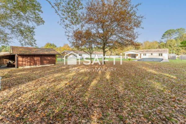 Maison récente 3 chambres avec grand terrain