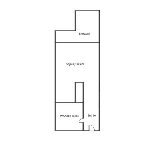 Chemin Vert / Popincourt - Ravissant studio avec terrasse