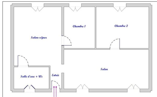 Maison à vendre 3 pièces DESERTINES (03)