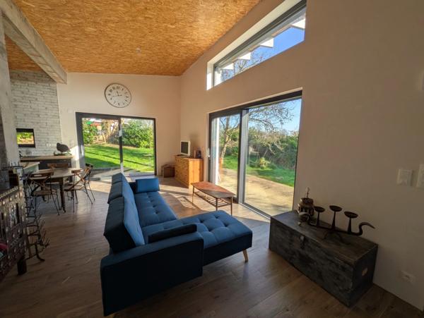 LANGOËLAN BELLE MAISON MODERNE DE PLAIN PIED DE 106M² ENVION 3 PIECES PARCELLE DE 1125m² ENVIRON