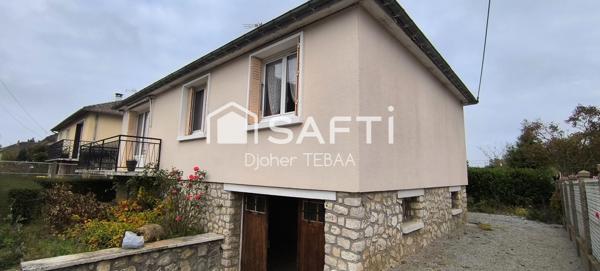 Maison sur sous-sol centre-ville