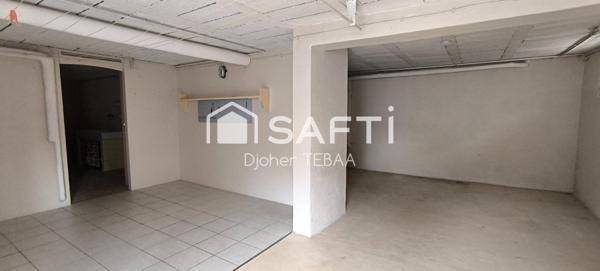 Maison sur sous-sol centre-ville