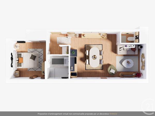 Appartement Studio à vendre  1 pièce - 40,14 m2 ALBI - 81