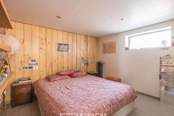 Ancienne maison maraîchère avec jardin et appentis