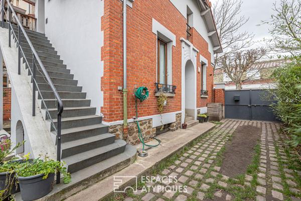 Ancienne maison maraîchère avec jardin et appentis