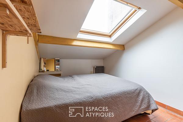 Ancienne maison maraîchère avec jardin et appentis