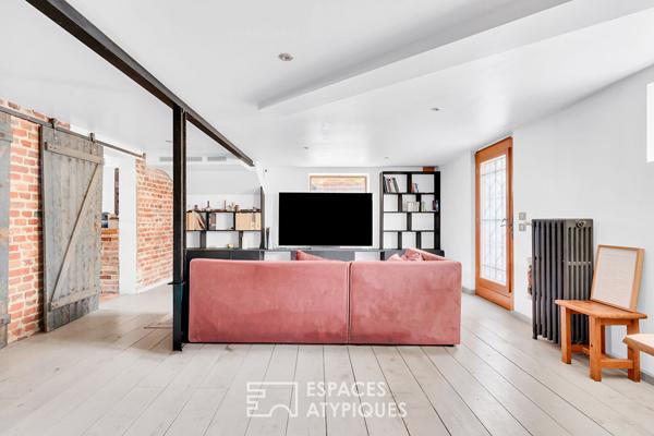 Ancienne maison maraîchère avec jardin et appentis