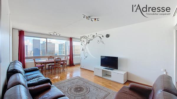 PUTEAUX/ DEFENSE appartement 4 pièces de 92m² avec cave et parking