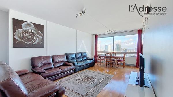 PUTEAUX/ DEFENSE appartement 4 pièces de 92m² avec cave et parking