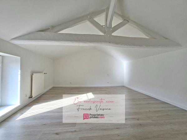 A VENDRE en Exclusivité aux Herbiers, Maison de centre-ville de 51 m2 env avec 2 chambres