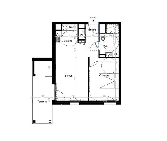 Appartement T2 Orvault - Cholière - L'Agence Locale