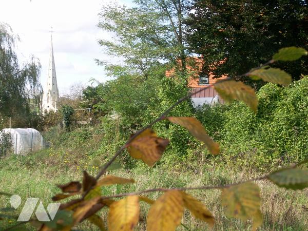 Une parcelle de terrain à bâtir