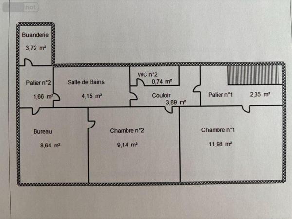 Maison à vendre à Fougères en Ille-et-Vilaine (35300), ref : 1343 HAUTE VILLE