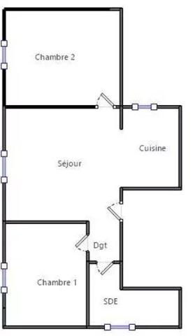 Location Appartement 3 pièces 49 m2 à Asnières-sur-Seine