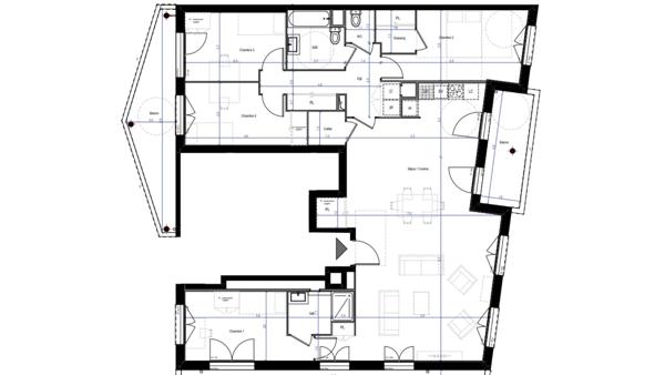 Appartement à vendre 5 pièces 132 m² Le Pont-de-Claix
