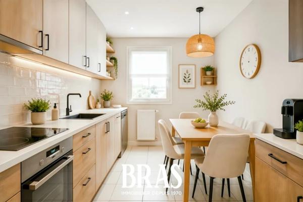 Appartement T4 - 78m² - Vannes Centre Ville