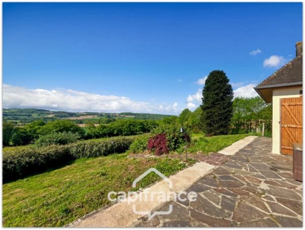 Pavillon de 126 m² avec terrain de 5 240,00 m² , sous-sol complet.