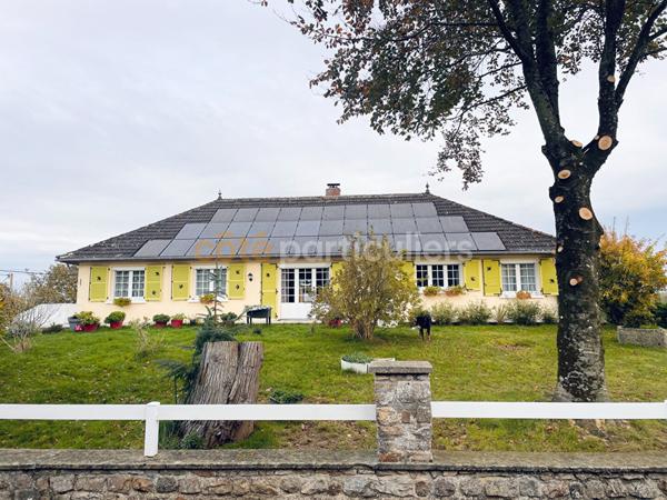 Vente Maison135 m² - 8 Pièces - LES MOITIERS EN BAUPTOIS (50360)