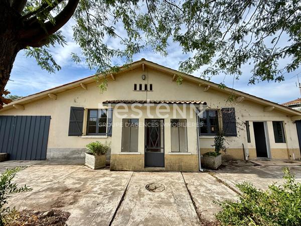 CINTEGABELLE : MAISON T3 DE PLAIN-PIED A VENDRE SUR UN TERRAIN DE 800M2